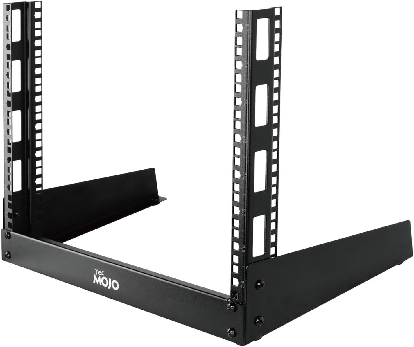 8U Desktop Open Frame Rack for 19" AV/Data/Audio Equipment, Free Standing