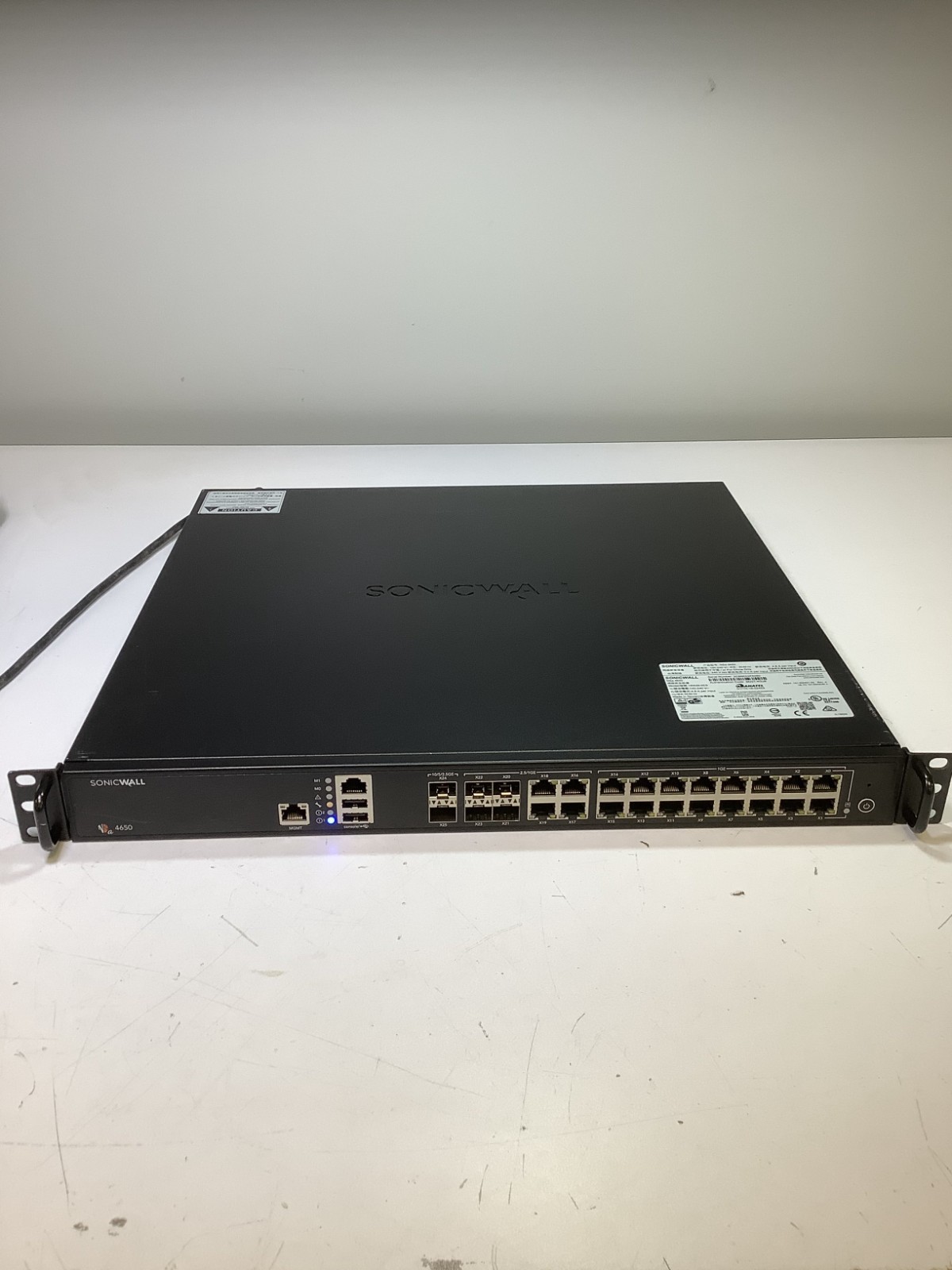 SonicWALL NSa 4650/1RK39-0C9 Security Appliance Firewall, A6D