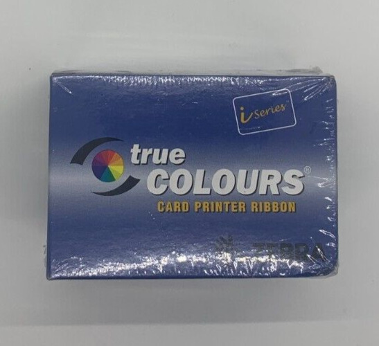 Zebra 800015-450 True Colours Card Printer Ribbon 500 Prints-Black