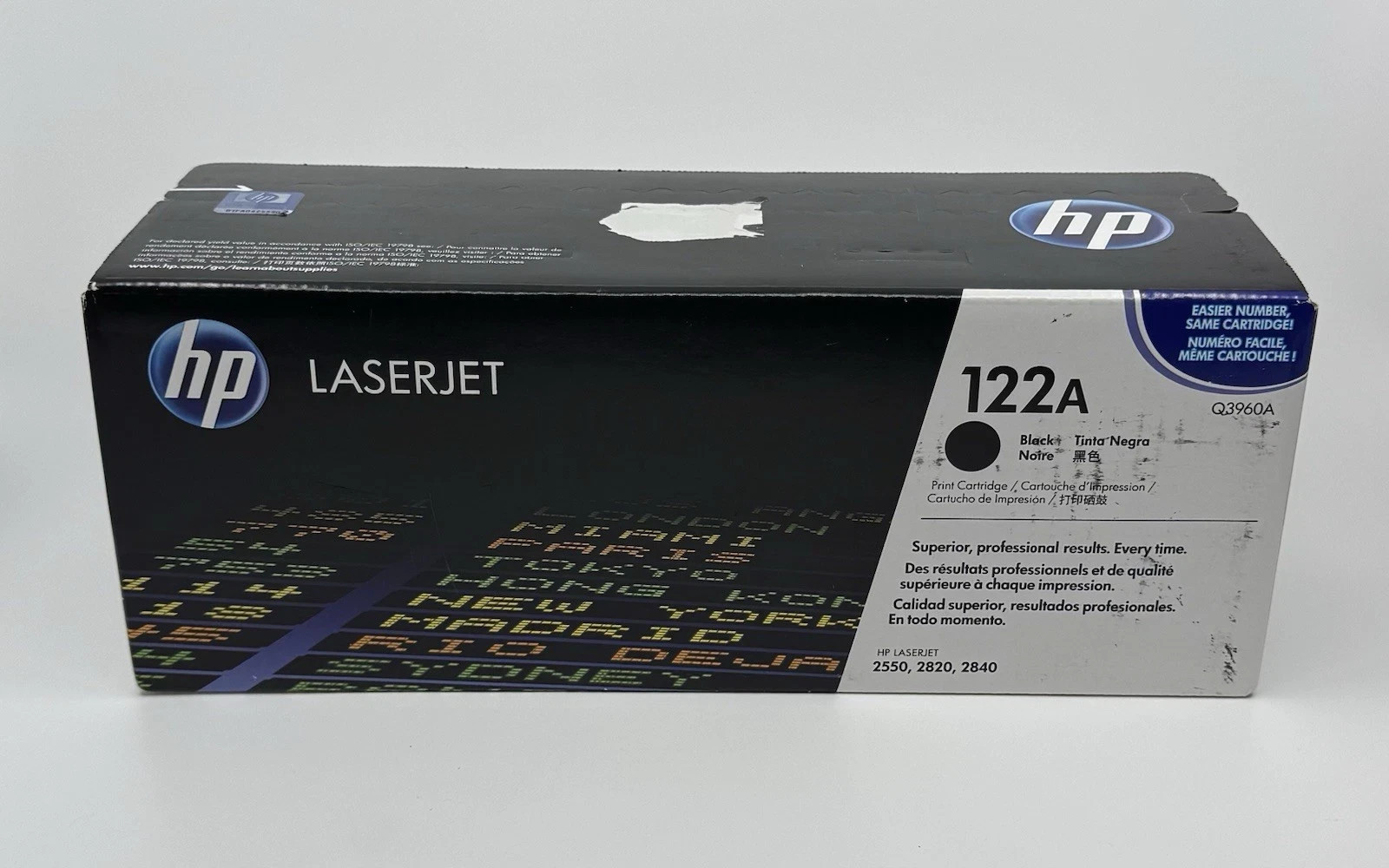 HP 122A Q3960A Black Toner Cartridge OEM