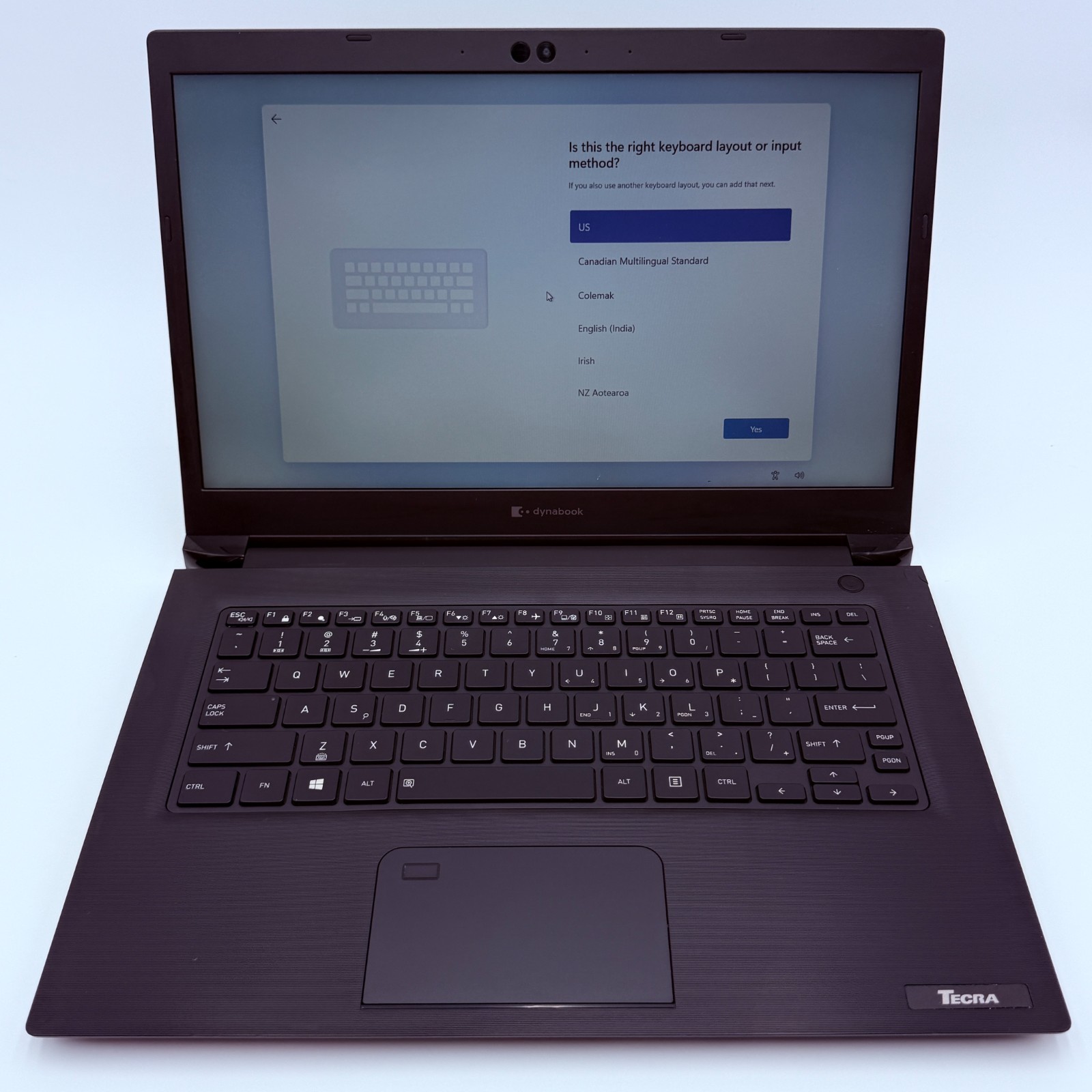 Dynabook Tecra A40-E 14" i5-8350U 8GB 256GB SSD Windows 11 Pro Batt 98%