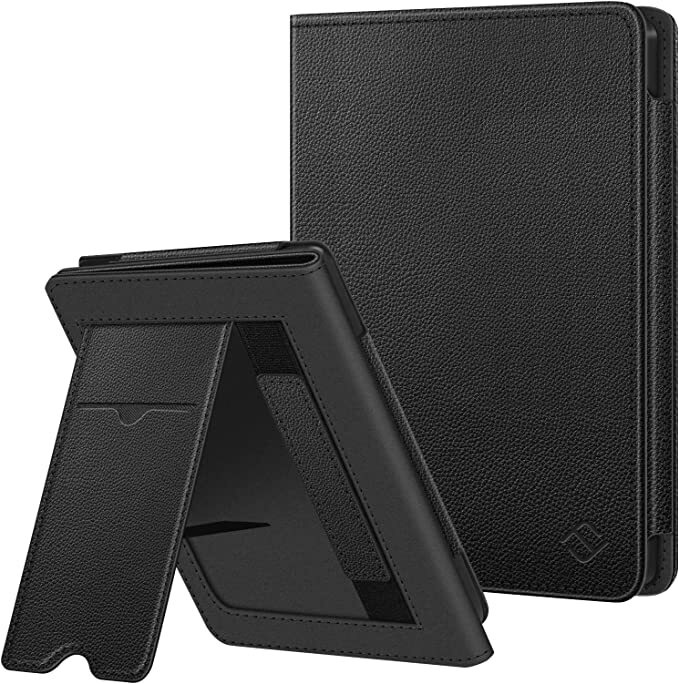 Stand Case for 6” Kobo Clara BW (2024)/ Kobo Clara Colour (2024) PU Leathe Cover