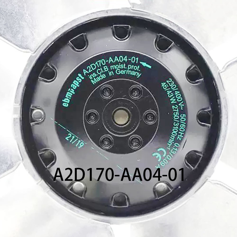 New sealed Freezer/Condenser Fan A2D170-AA04-01 230/400VAC 45/43W 0.16A Ebmpaps