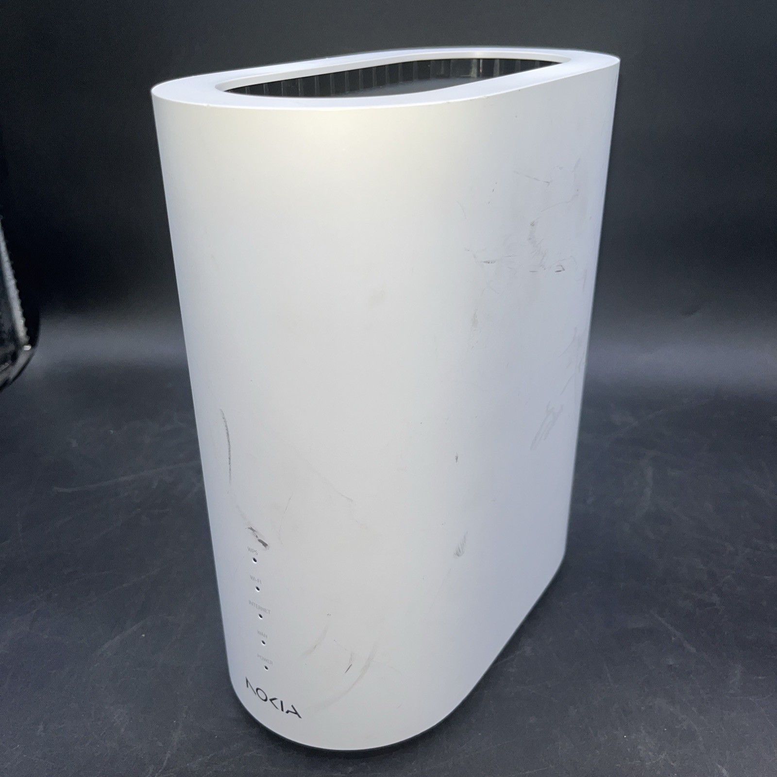 Nokia WiFi Beacon 10 Tri-Band WiFi-6E Router White No Power Cord