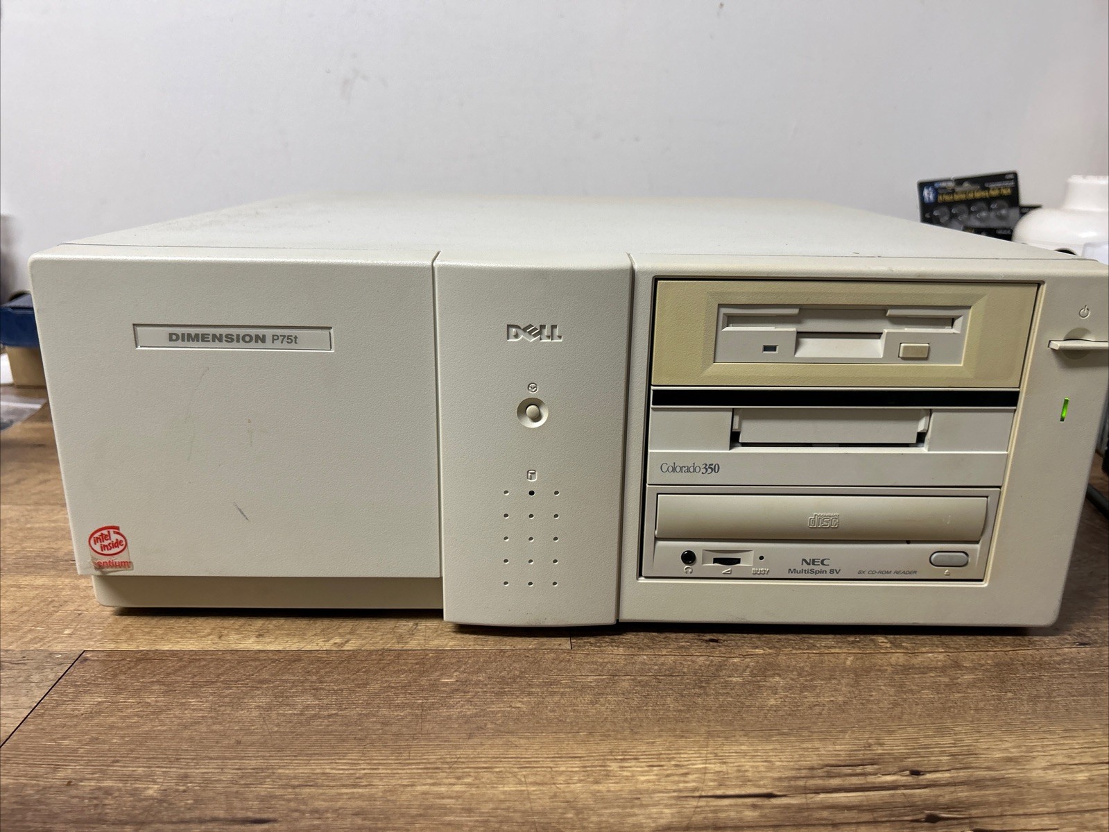 Vintage Dell Dimension P75t Retro Pc (POWERS UP UNTESTED)