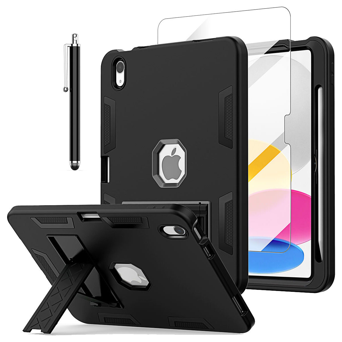 For iPad 10th 11th Generation (A16) 2025 Case Shockproof Heavy Duty Rugged Cover