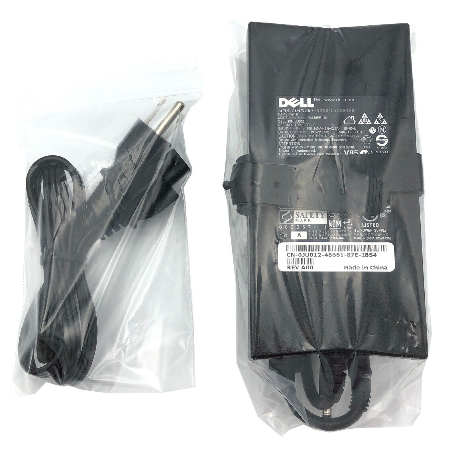 NEW OEM Dell 130W AC Adapter 4.5mm For OptiPlex 5060 5070 5080 5090 Micro
