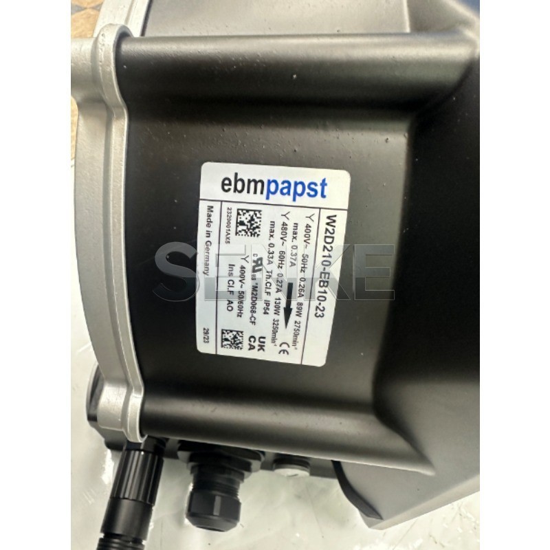 1PC W2D210‑EB10‑23 Industrial AC Cooling Fan Cabinet Ventilation Fan Unit