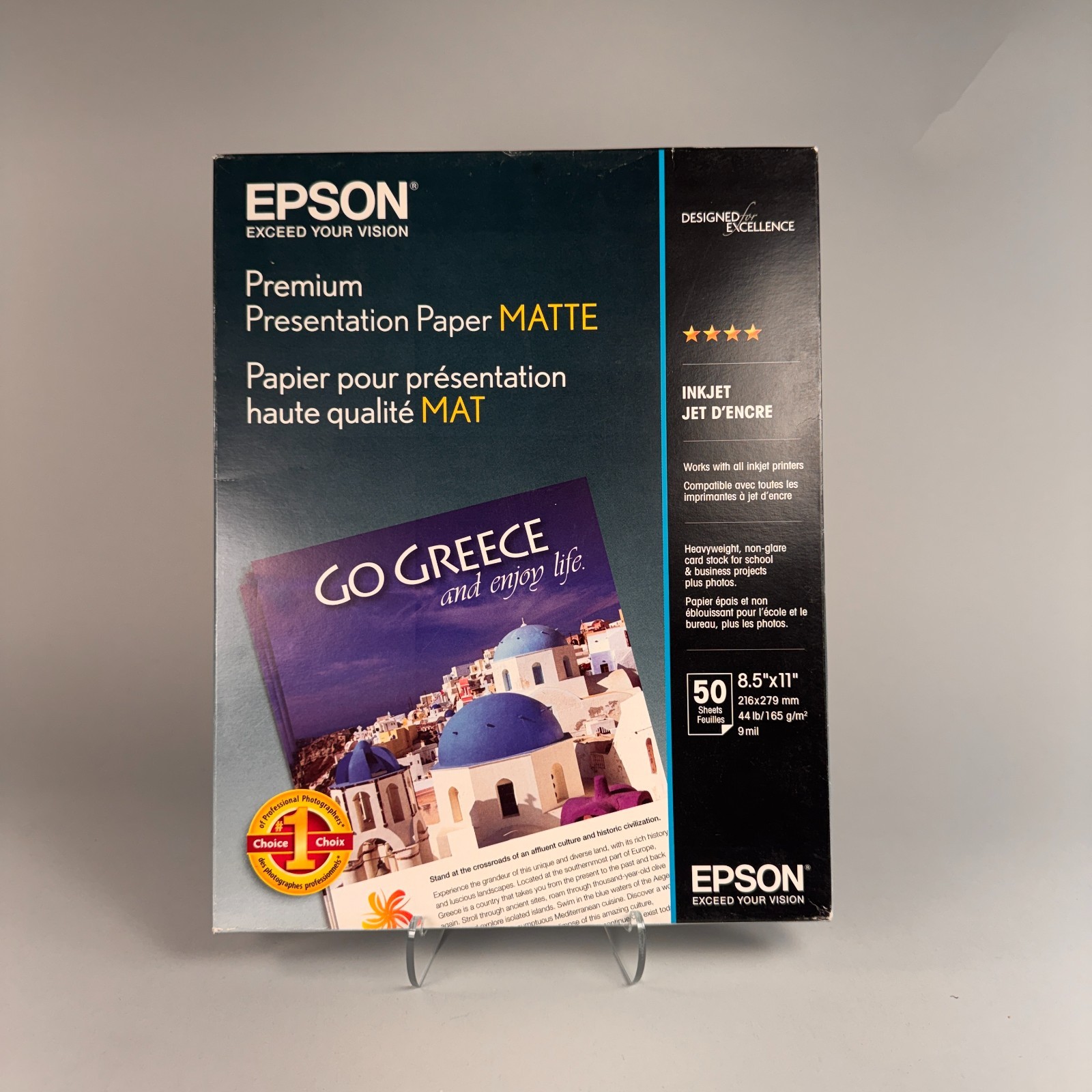 Epson Premium MATTE Presentation Paper | 8.5 x 11 in. | S041257 | 50 sheets NEW