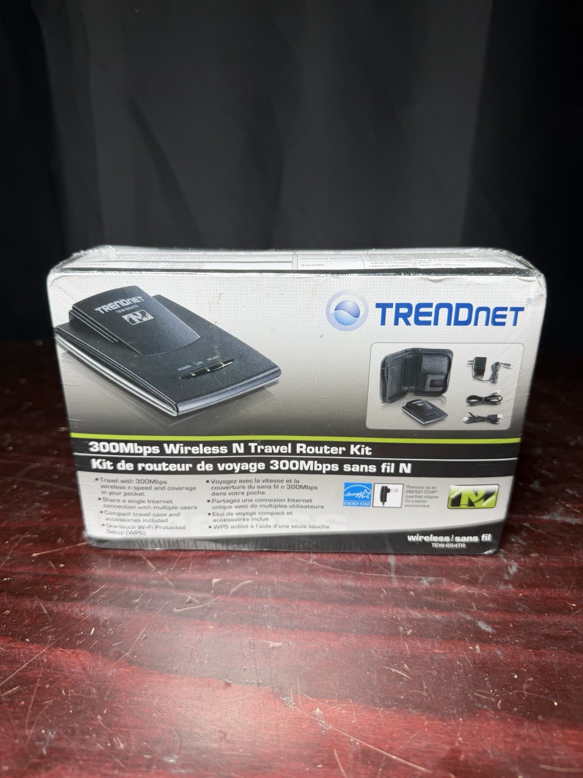 TRENDnet TEW-654TR 300Mbps Wireless N Travel Router Kit New Factory Sealed