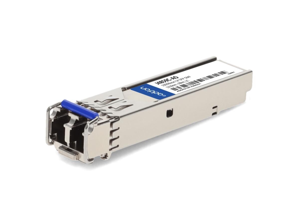 AddOn HP J4859C Compatible 1000Base-LX SFP Transceiver (SMF, 1310nm, 10km, LC)
