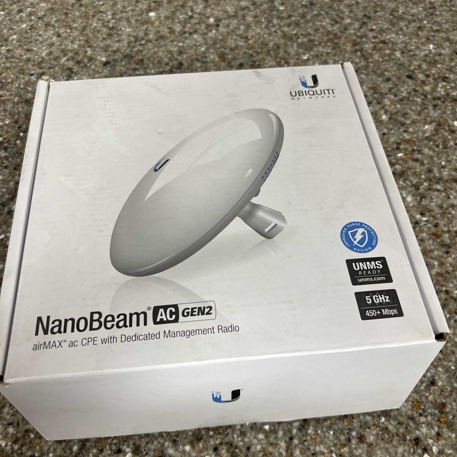 Ubiquiti Networks Nanobeam ac Gen2 airMAX ac CPE with Dedicated Management Radio