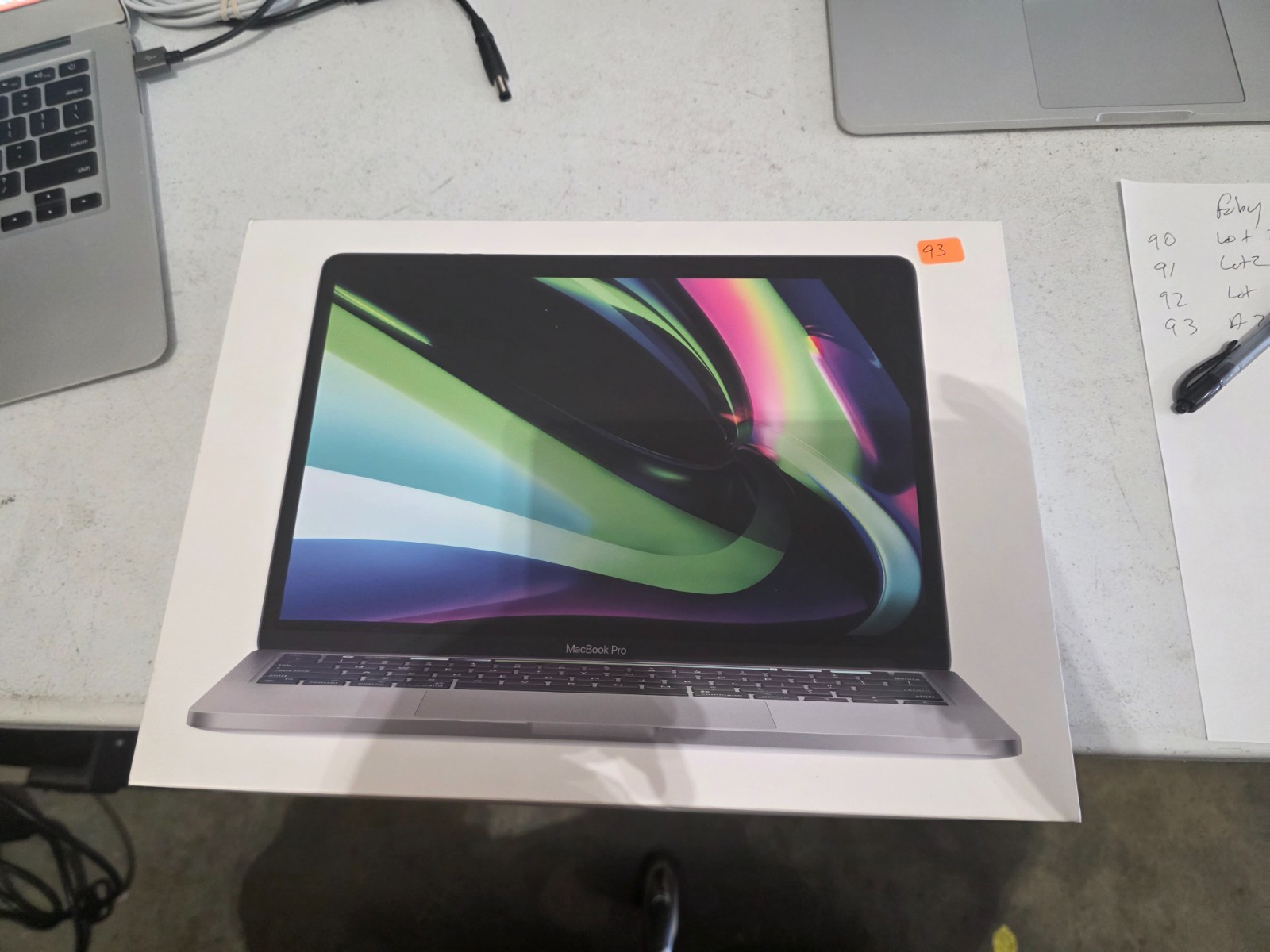 BOX ONLY Apple MacBook Pro 13-inch A2338 Box Only 2020 Space Gray 8gb 256GB 93