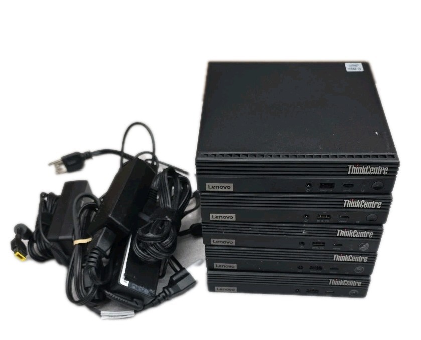 Lots Of 6  Lenovo ThinkCentre M70q Tiny i3-10100T SSD&RAM Not Included 