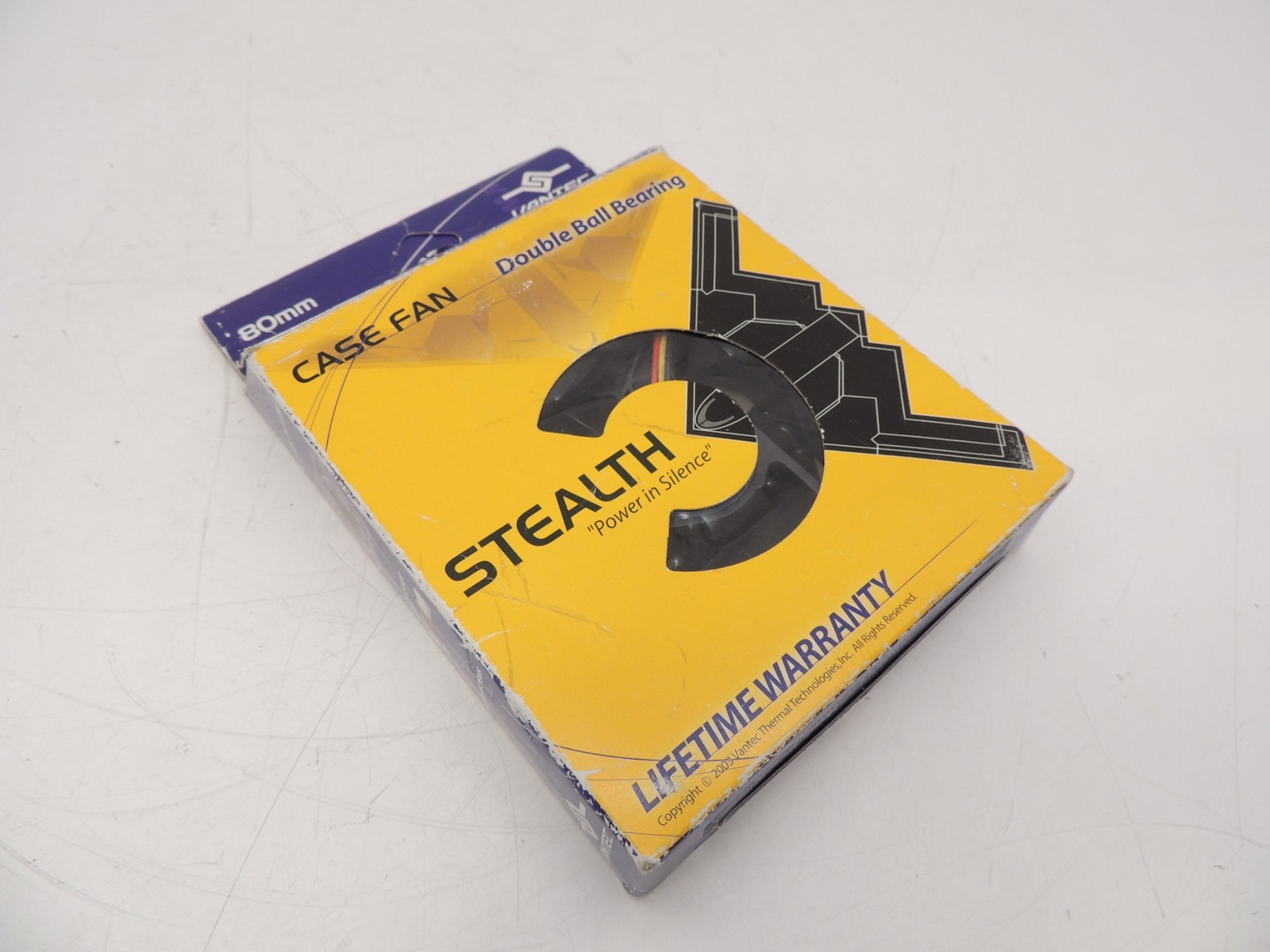 New Vantec Case Fan 80mm 80x80x25 12V 27CFM 3 Pin 4 Pin