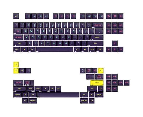 DROP MITO MT3 CYBER CUSTOM KEYCAP SET BASE KIT BRAND NEW SEALED RARE UNUSED