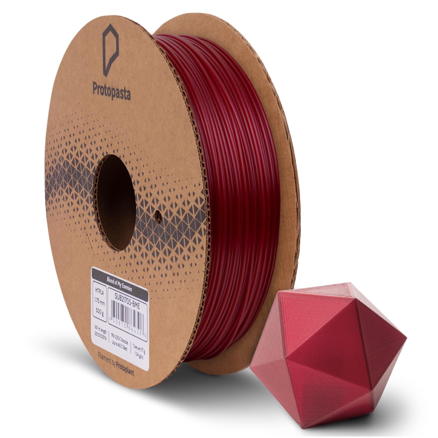Protopasta 3D Printer Filament | PLA Filament 1.75mm | Amie's Blood of My Ene...