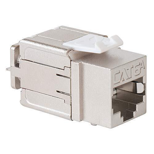 ICC CAT6A RJ45 Keystone Jack in FTP for HD Style