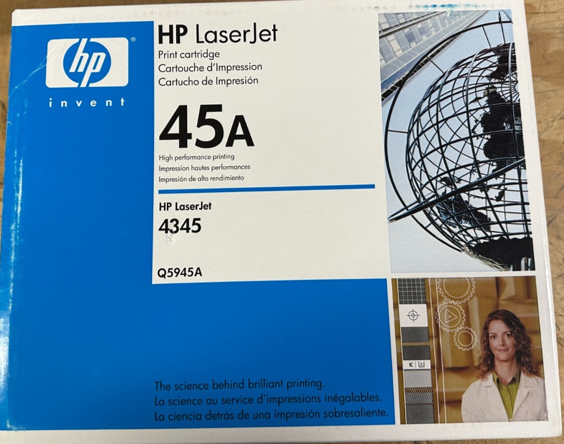 HP Q5945A 45A Toner Cartridge GENUINE  NEW  SEALED