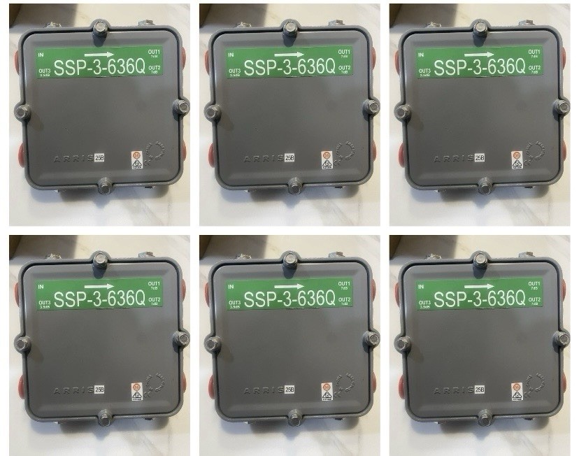 ARRIS STARLINE SYSTEM PASSIVES COUPLERS DIRECTIONAL SSP-3Q  **Lot of SIX**