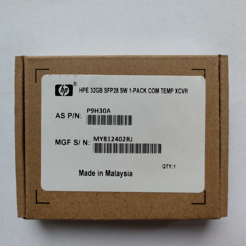 For HPE P9H30A, 855071-001, HPE 32G SFP28 SW XCVR Multimode Optical Module