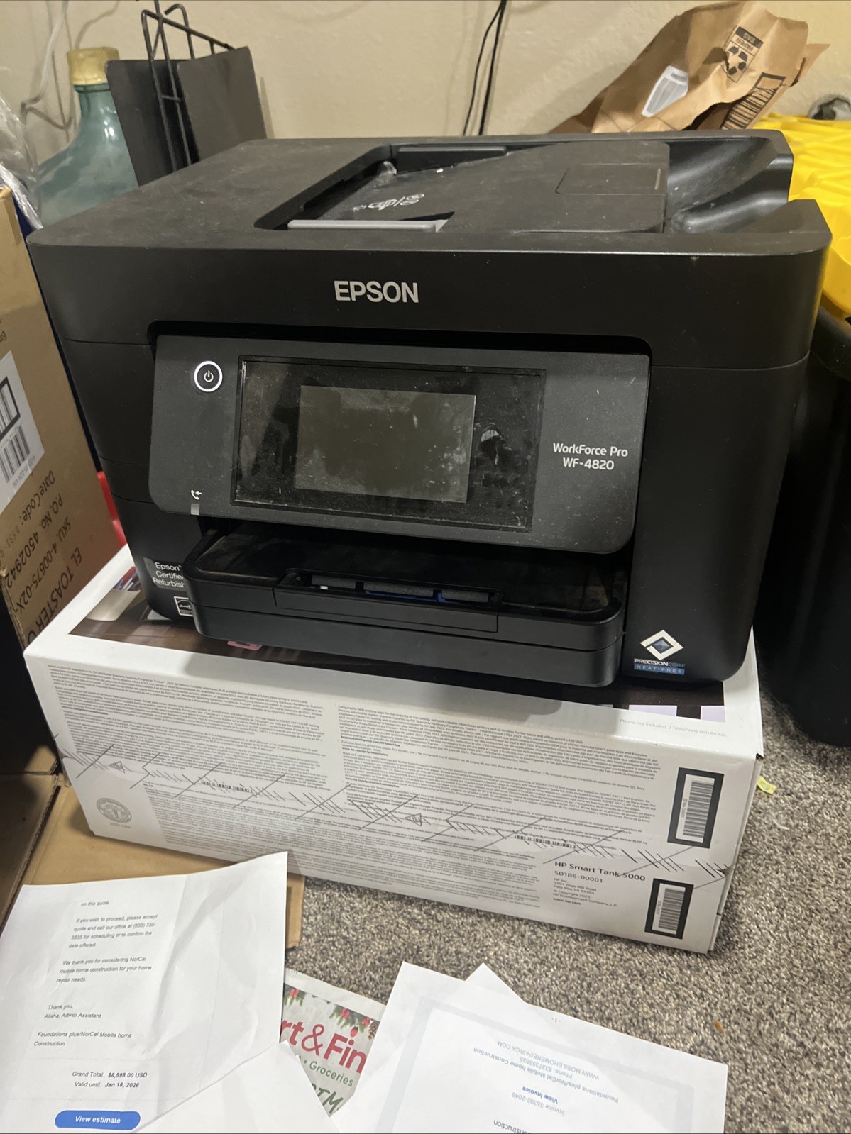 Epsom Work Force Pro 4820