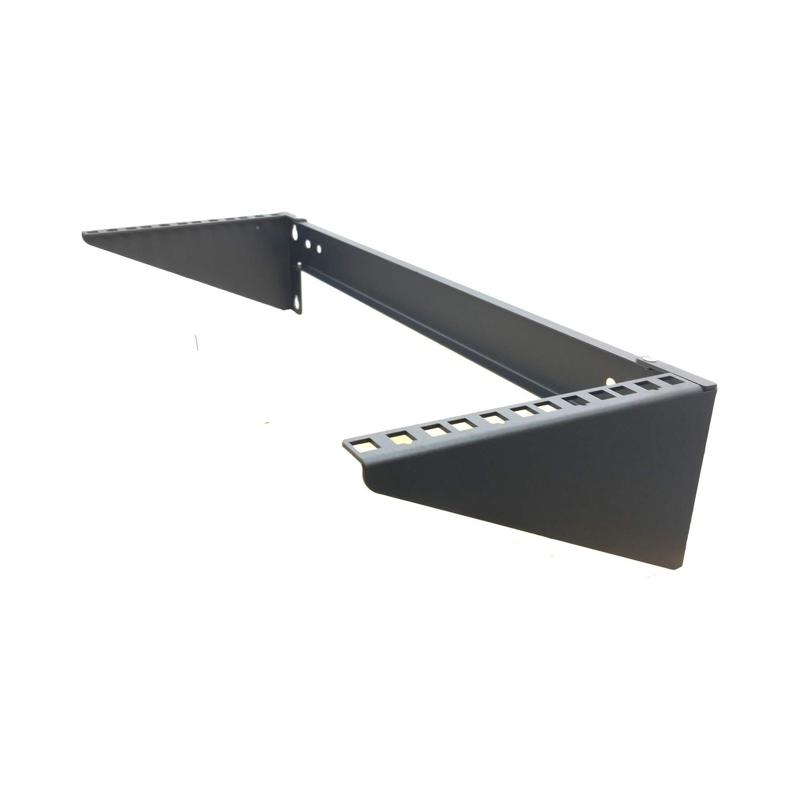 Mofangtech 4U Folding 19 Inches Cold Rolled Steel Wall Mountable Simple Verti...