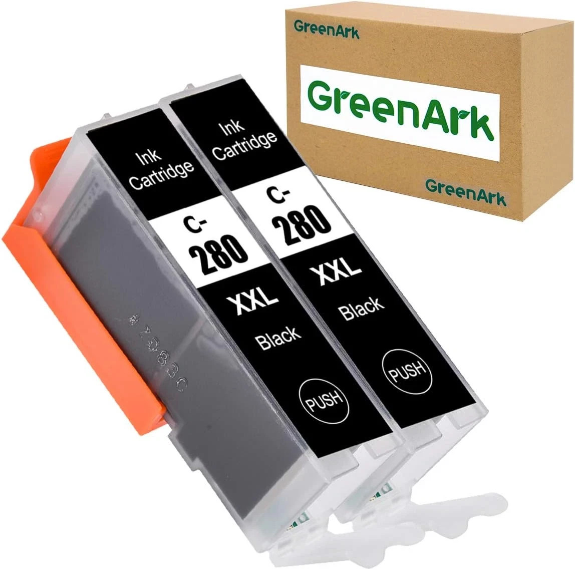 Compatible Ink Cartridges Replacement for Canon C280Xxl Pg280 Bk PGI-280 PGI-280