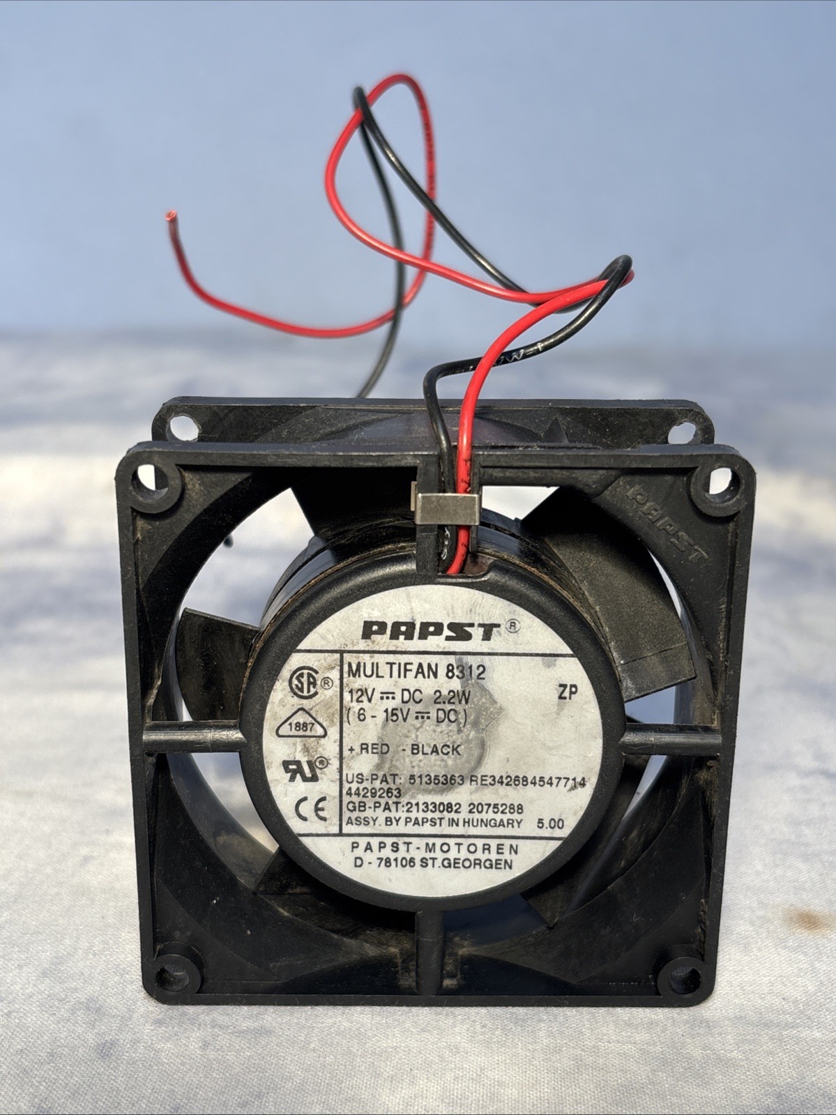 Papst Multifan Fan 8312 DC AXAIL FAN 2.2W