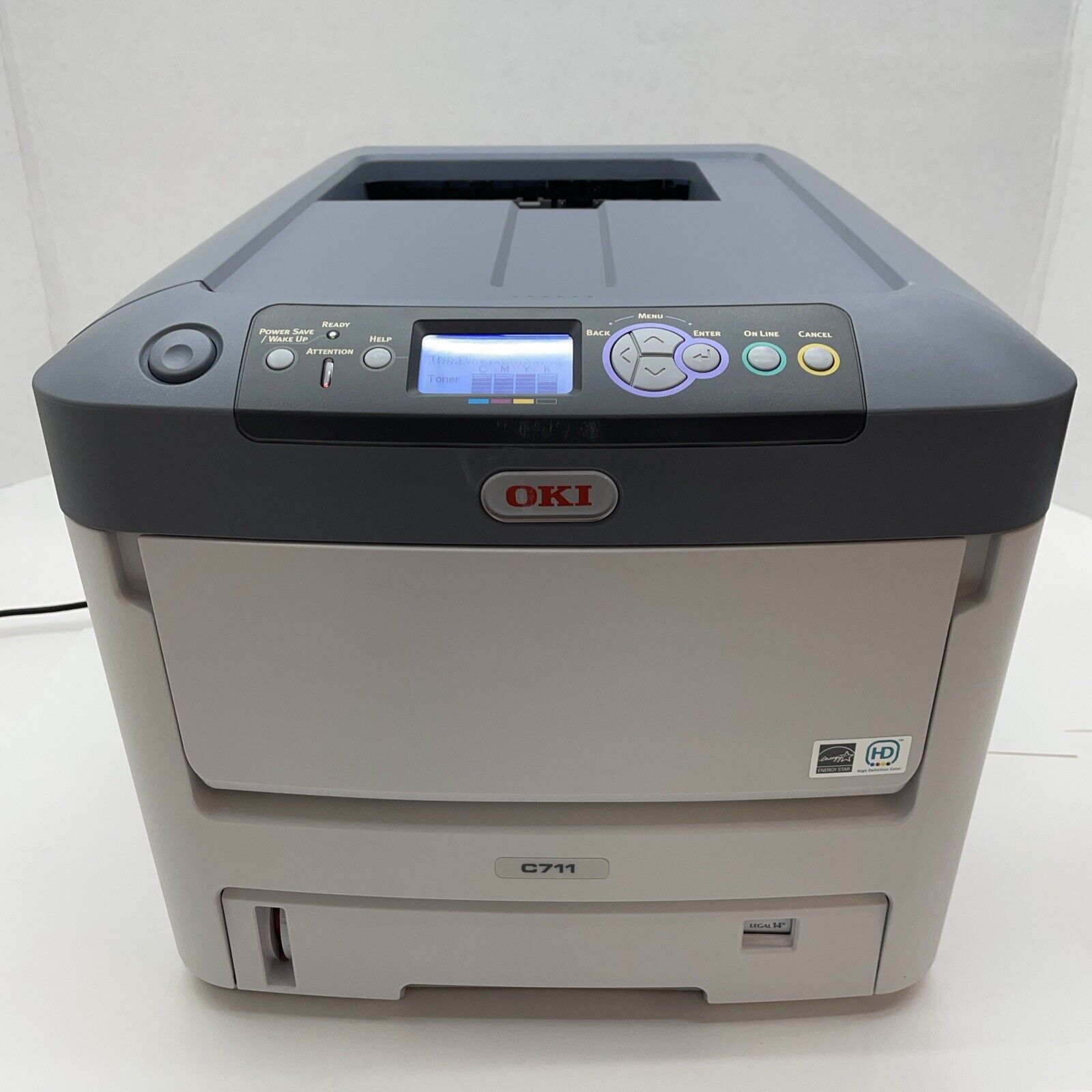 OKI C711 Inkjet Digital Laser Printer Original EUC