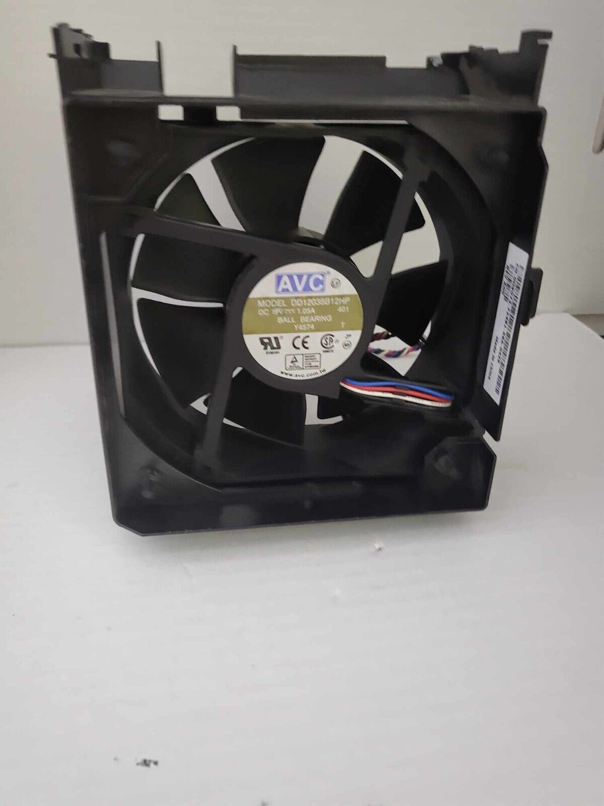 OEM Dell Optiplex GX520 GX620 Case Cooling Shroud Cable Fan P/N H9073