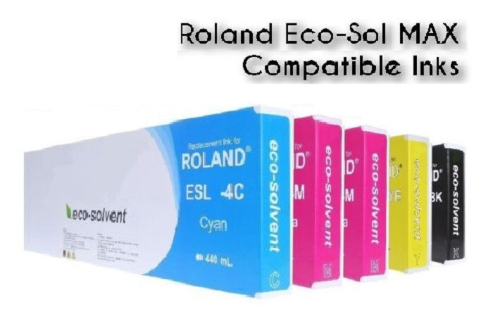 5x Ink for ROLAND VersaStudio BN-20 Soljet SP VP VS 300 540 / Eco-Sol MAX ESL3