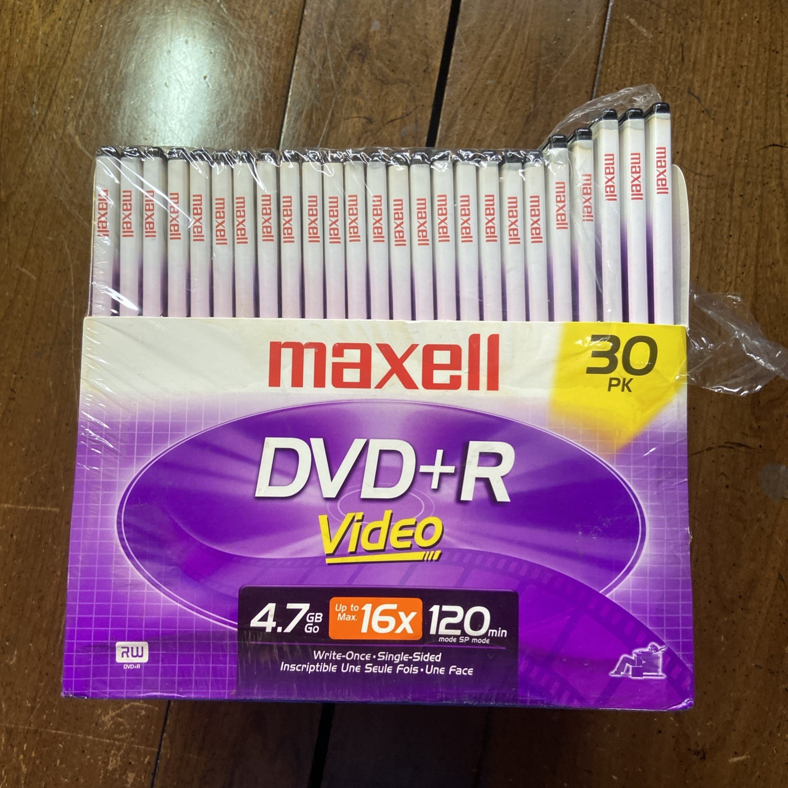 Maxwell DVD + R Opened 30 Pk 25  4.7 GB 16X 120 Min