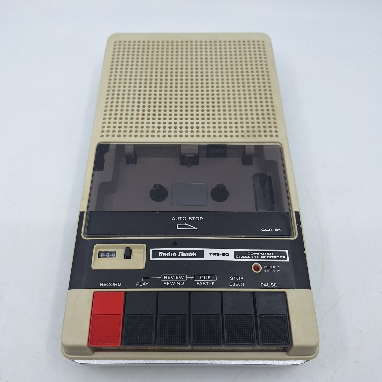 Radio Shack TRS-80 CCR-82 Computer Cassette Recorder 26-1209 UNTESTED 