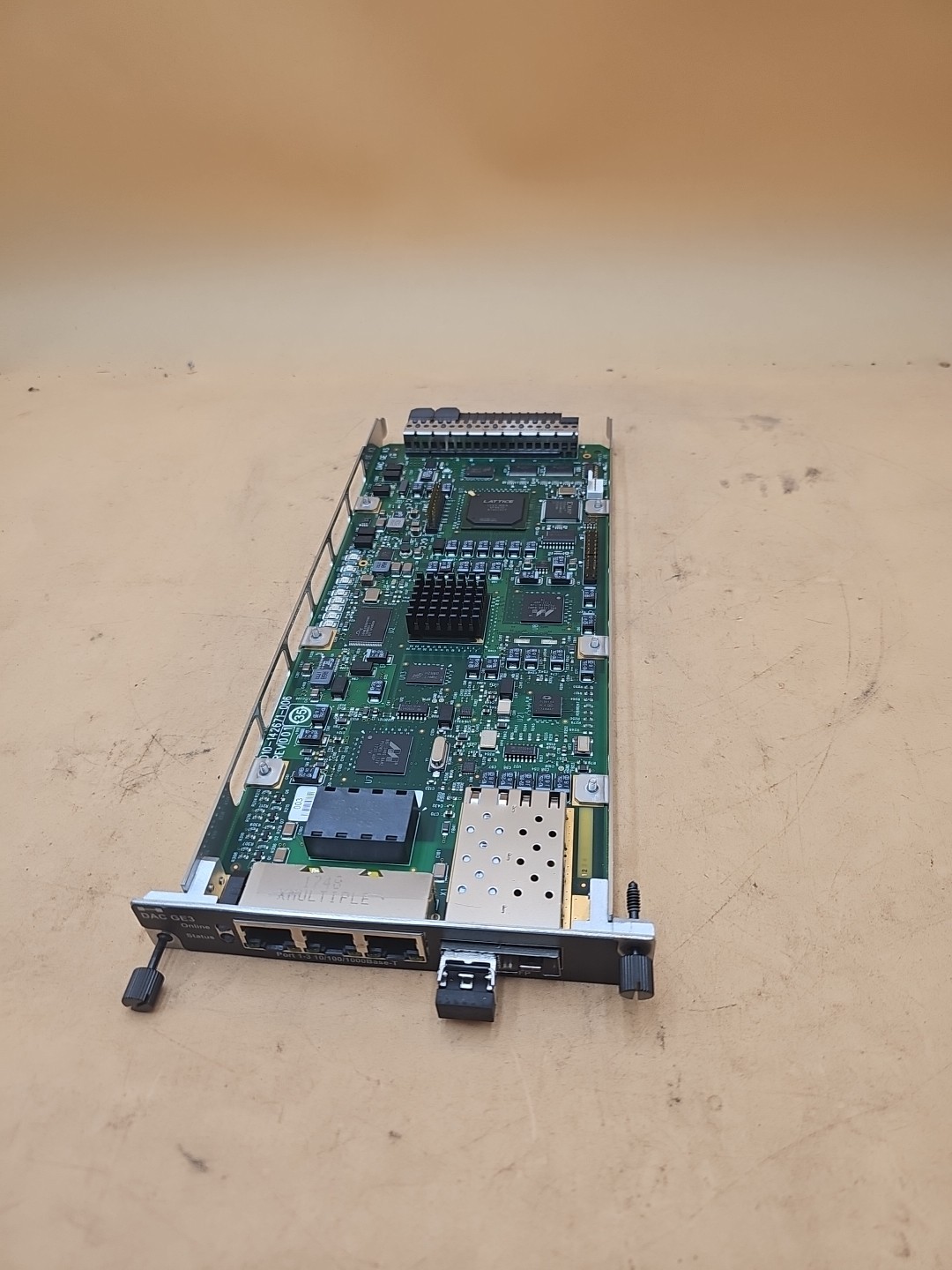 Aviat DAC GE3 EXD-181-002 Ethernet Switch Card. 131-142671-002