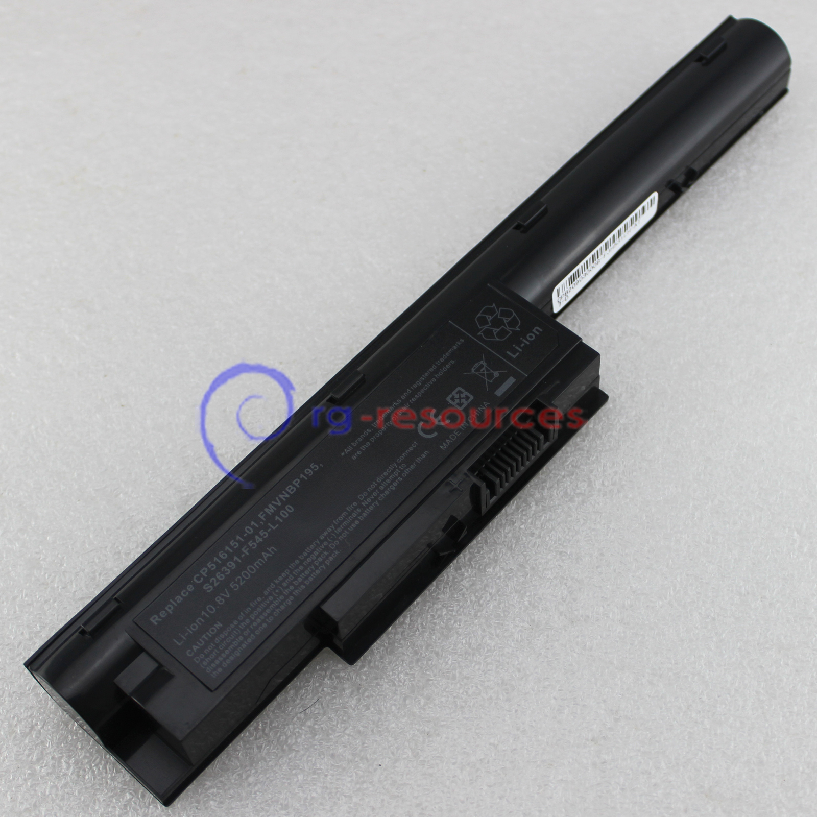 Battery for Fujitsu LifeBook BH531 LH531 SH531 FMVNBP195 S26391-F545-B100