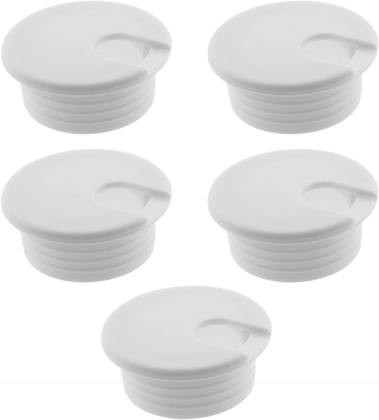 5PCS 1-1/2Inch / 38Mm Desk Grommet Wire Cord Cable Grommets Hole Cover for Offic