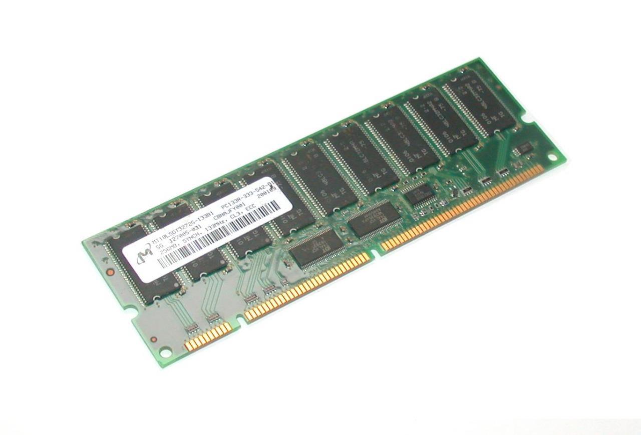 MICRON  MT18LSDT3272G-133B1   COMPUTER RAM MEMORY MODULE  256MB