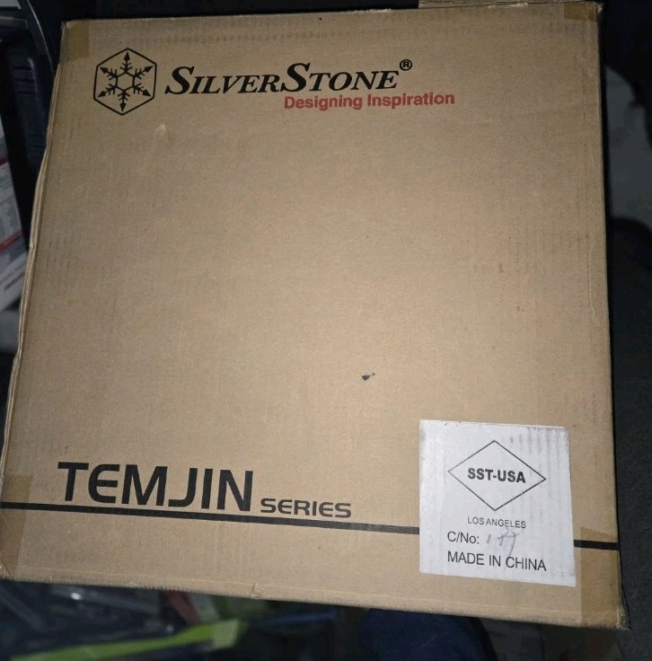SEALED Silverstone Temjin Series Vintage Retro Computer Gaming Case