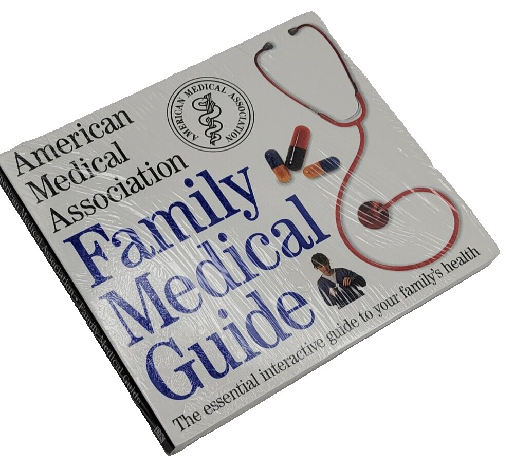 Family Medical Guide CD-Rom For Windows VTG 1997, DK Multimedia Rare