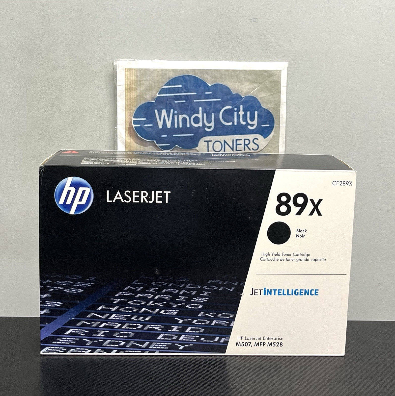 HP 89X Black High Yield Toner CF289X for LJ Enterprise M507, MFP M528 OEM New