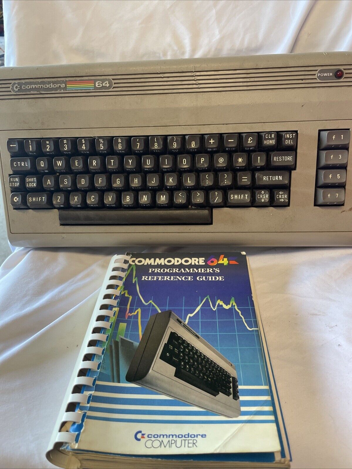 Retro Commodore 64 Computer UnTested C64 with Programmers Reference Guide