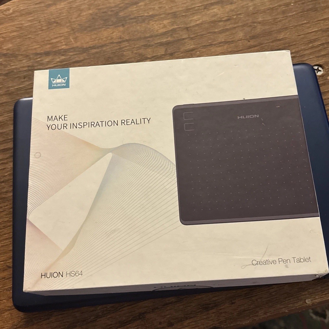 Huion HS64 Graphics Tablet - Black 