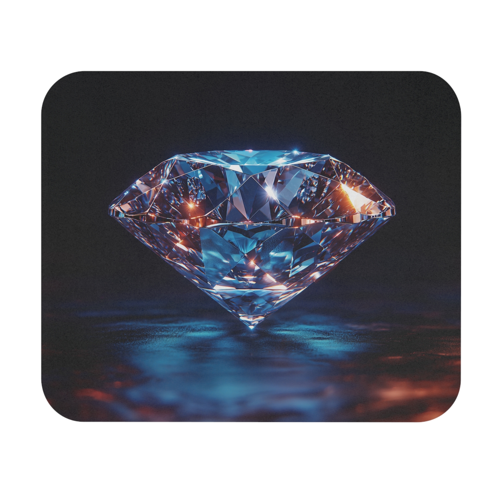 AvalgArt Mouse Pad – Cracked Diamond Design, Smooth Surface, Anti-Slip Base