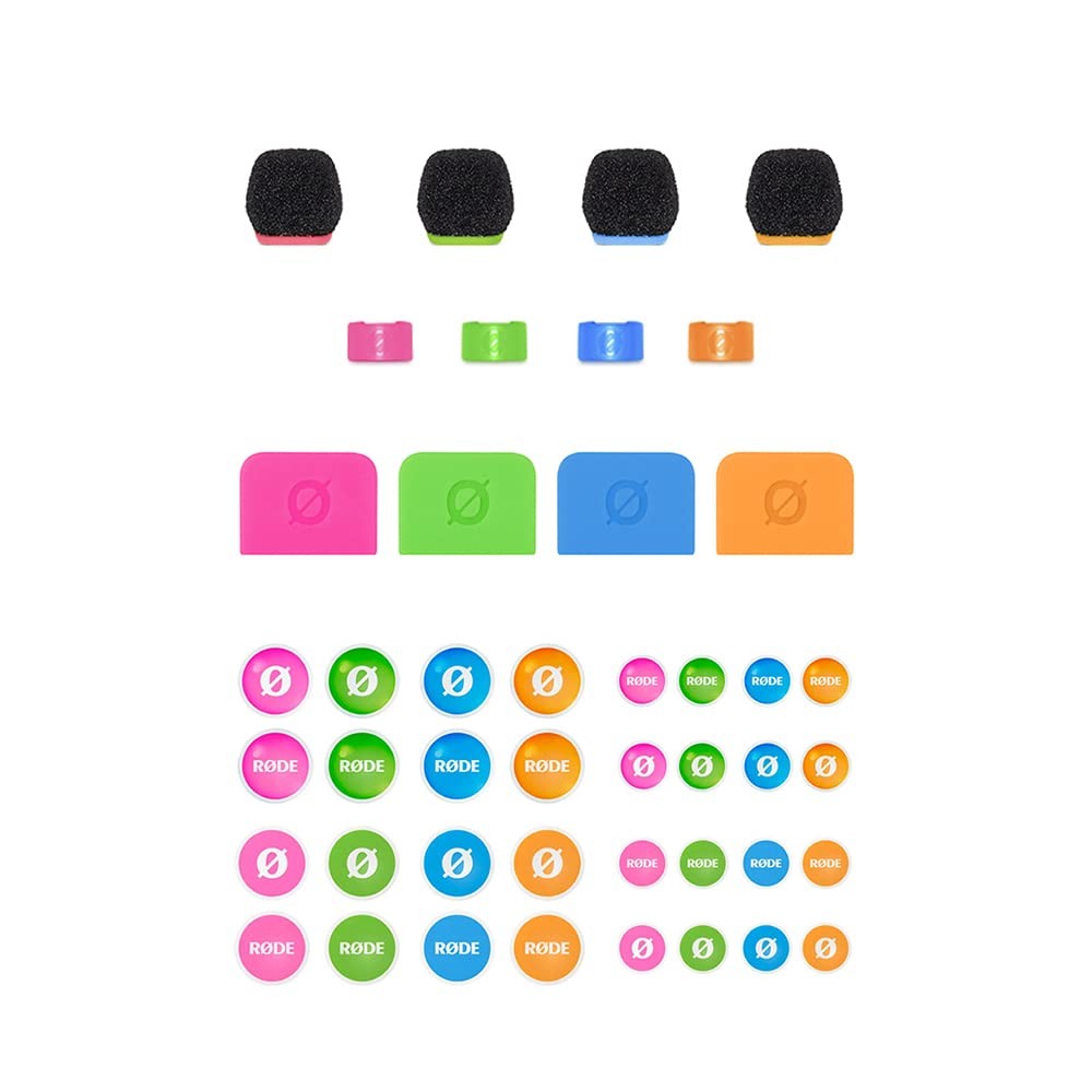 Rode RØDE Coloured Windshield, Cable Identification, Stickers (COLORS3)