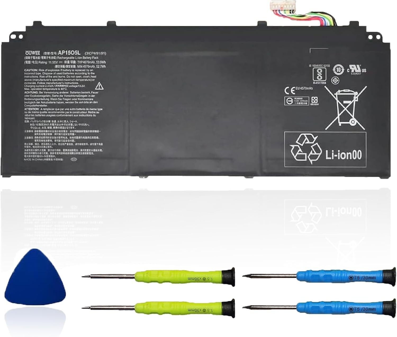 OUWEE AP15O5L Laptop Battery for Acer Spin 5 Swift 1 5 Predator Triton 700 Chrom