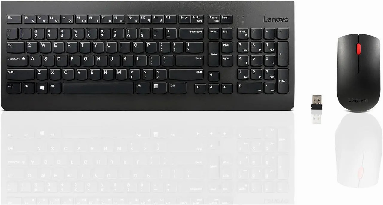 Lenovo 4X30M39458 Essential Wireless Keyboard and Mouse Combo