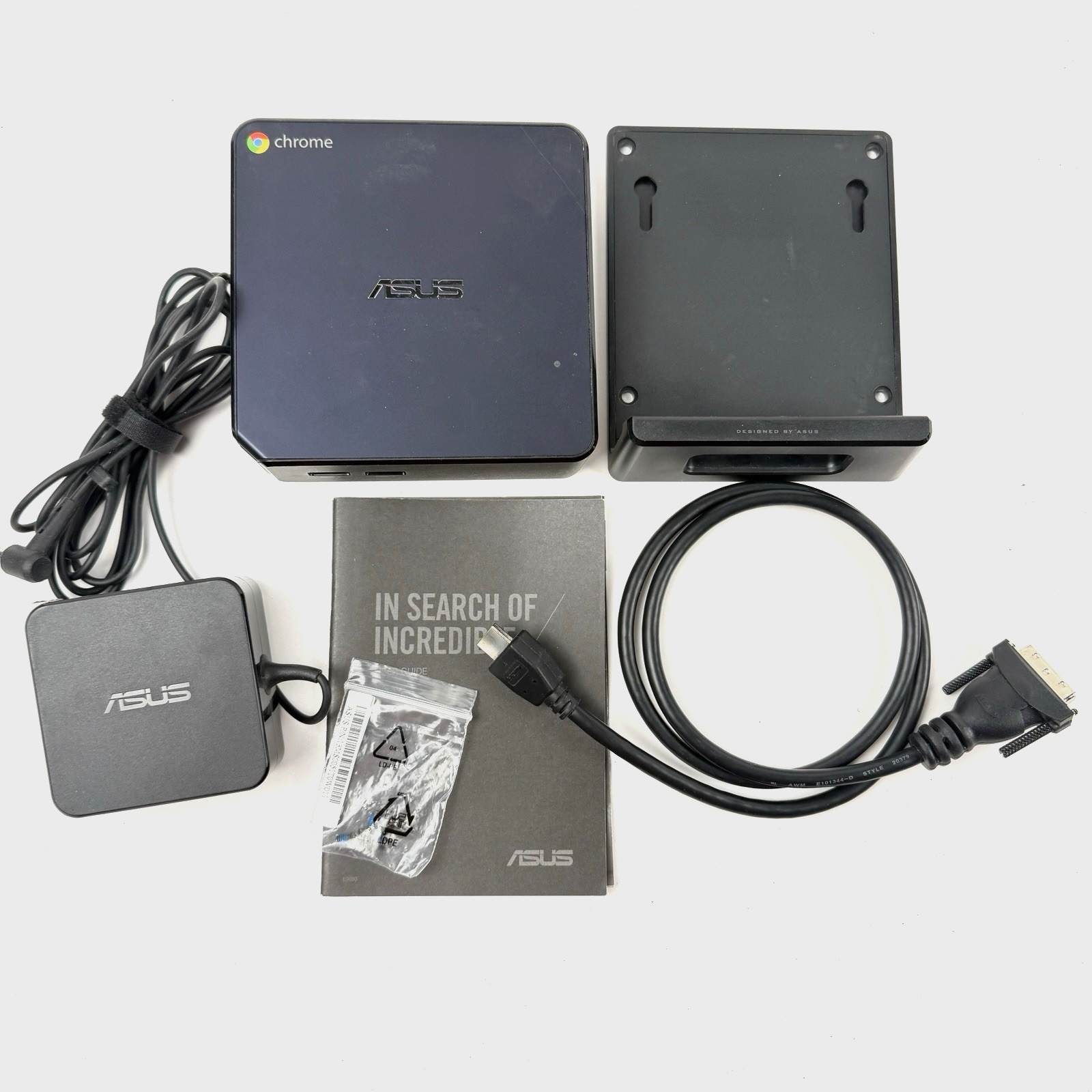ASUS Chromebox CN60 Intel Celeron AR5B22 Dual Core 1.4GHz 2GB RAM 16GB Tested