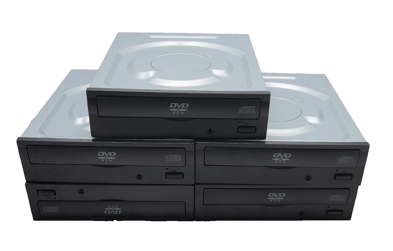 5X PHILIPS LITE-ON INTERNAL DVD/CD-ROM DRIVE-COMPACT DISC -IDE/PATA- BLACK