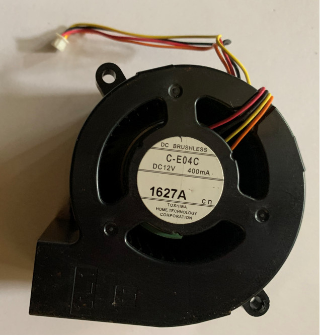 Epson projector cooling fan  C-E04C  12V 400mA 3pin